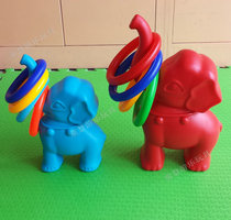 Kindergarten Children Outdoor Sports Toy Playground Sensation training instruments Elephants throwing a ferrule