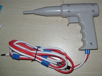 High pressure test gun