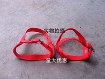 Foot buckle strap electrician foot buckle strap buckle accessories nylon foot buckle strap heel protection foot buckle