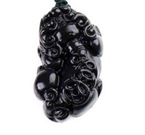 Natural Sibin Bianstone Three Money Pendant Pendant Evil Protecting Men and Women to Help Health