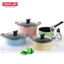 South Korean original imported cooking pot Neoflam soup pot Saucepan Pot Hot Pot double handle Tonpot suit