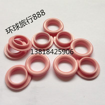 Aluminium oxide fine polished ceramic eye porcelain ring porcelain mouth 16 * 5 * 12 5mm 5mm diameter 16 thickness 5 holes 12 5 special price