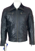 Unicorn London mens leather clothing leather jacket U159E US straight mail