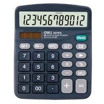 Able 837ES Business Calculator 12 Solar Dual Power Source Computer Student Office Finance Special