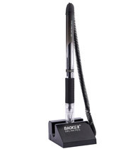 Baoke black desk pen Counter desktop can be pasted fixed with rope gel pen Bank front desk business signature water pen