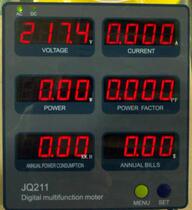 LED drive power tester Energy-saving lamp display box special meter AC and DC power JQ211