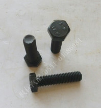 M12 high strength 12 9 grade coarse tooth outer hexagonal fastening screw M12 thick tooth hexagonal fastening Bolt