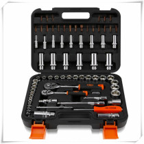 Composition Suit 75 Pieces Sleeve Wrench Set Kit Tool Kit Tool Combined Car Repair Kit