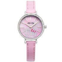 Hello Kitty Luxury Crystal Diamond Fashion Watch _ Pink