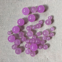 Special price DIY ornament accessories Material agate * hairpin * hair accessories * scattered beads * 4 6 8 10 12mm light purple jade medullary