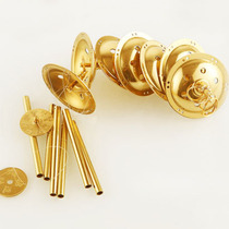 Pure copper bells pendant five six seven nine wind chimes feng shui tong feng ling six Tube tong feng ling