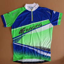 Short-sleeved foreign trade original single reflective mountain bike bike riding clothing mens outdoor summer wind riding suit jacket