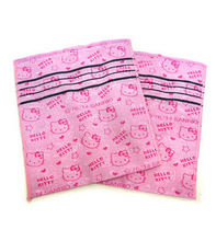 South Korea imported Hello Kitty bath towel childrens bath towel bath gloves double-sided bath towel strong mud