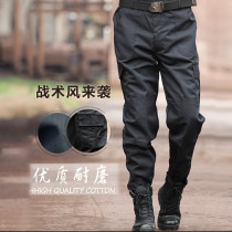 Outdoor black camouflage trousers mens pants Special Forces Tactical pants tooling pants anti-scratch wear-resistant training pants
