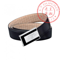 Special cabinet France all Pence S T Dupont mens leather belt plate buckle 051240 bag Shunfeng