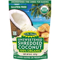 US delivery EdwardSons j Unsweetened shredded coconut Coconut 227g No added sweetener