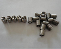 Stainless steel 304 screw sleeve Steel wire screw sleeve Steel sleeve Dental braces wire sleeve M4*1 5D