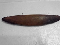 The old wooden line thrash line used by women in the Republic of China to beat old wooden line and old objects folk collection window display