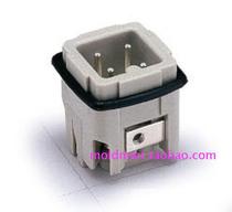 WAIN Connector HA-003-M 10A 230V 4 pin male core 02100310100 Screw connection