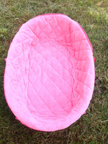 Chaoshan shake up and down baby cradle Baby cradle Super soft flannel cradle cover