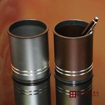 My pen holder Aluminum pen holder Creative office desktop storage box Business pen holder gift 5002