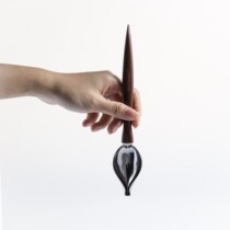 Kitchen cool Western food molecular gourmet dishes special spoon sharp mouth drawing line French jam painting plate sauce spoon pen