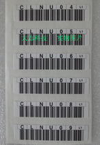 Original SUN STK ORACLE LTO 456 cleaning with label barcode identification code
