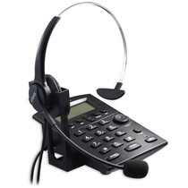 Hion Bein DT60 headset phone caller ID phone box Customer Service head wearing call seat headset
