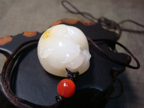 (Mass A boutique seed jade) and Tian Yu sprinkled gold seed 貔貅 (bound appreciation)