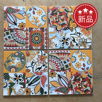  30*30 corner tile newspaper brick black and white with tile