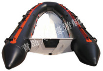 3 m 4 person glass steel yacht recreation boat rubber boat sub - inflatable fishing boat hard floor