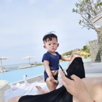  South Koreas new foreign trade mens and womens childrens baby shark one-piece swimsuit Boys infant one-piece swimsuit hot spring tide