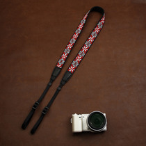 cam-in embroidery series professional camera strap universal interface cam7557