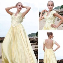 Spot dress sexy star catwalk annual meeting performance Party banquet Lady toast dress