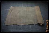 Cotton and linen clothes processing fabrics A few plants dyed earthen cloth linen light blue cloth handmade weaving L433