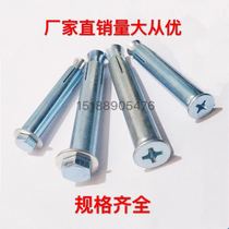 Factory direct galvanized iron built-in expansion screw external hexagon internal expansion bolt M6M8x80M10M12