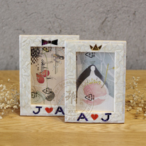 Yue soyo icons for first name last name photo frame Tanabata Valentines Day wedding gift wedding letters custom photo wall