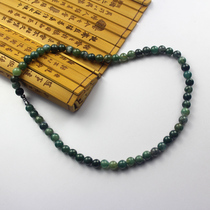 Fuxin Natural Water Grass Agate Agate Necklace DIY Handmade Moss Loose Beads Large Lady Pendant Listed Ornaments