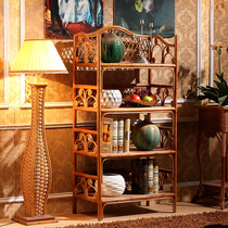 Vine Art Bookshelves Bookcase Furniture Simple Students Four Floors Bookcase Vines Wood Shelve Wood Shelve Storage Shelf Special Price