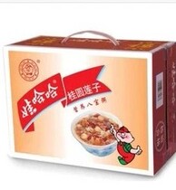 Wahaha Gui Round Lotus Seed Eight-treasure Porridge 360g * 12 Box convenient for instant snack Beijing