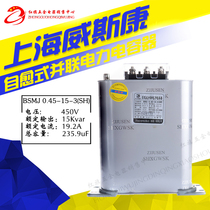 Shanghai Wiescan BSMJ0 45-15 -3 self-healing parallel power capacitor 450V 15kvar