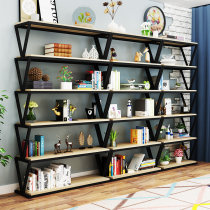 Bookshelves Living room shelving Shelving Composition Containing Storage Multilayer Shelving Balcony Partition Iron Art Display Show Shelf
