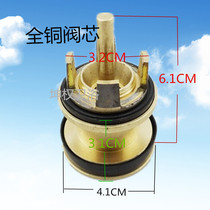  Hand press foot flushing valve All copper squatting toilet flushing valve spool Delay stool valve flushing valve spool accessories
