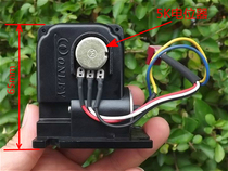 Servo gear motor without control circuit High torque servo Worm gear worm gear motor Slow motor