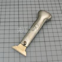 Handmade leather tool Stainless Steel Cut Knife Open Material Knife Exchangeable Blade Hand Push Knife
