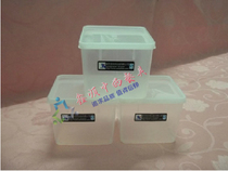 Whirlpool Letter Square Transparent Plastic Preservation Box Sealed Refrigerated Box Fridge Food Containing Box Storage Box