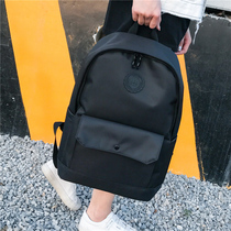 Double Shoulder Bag Men Port Wind Travel Bag Minimalist Tide Card College Wind College Students School Bag 2021 New Korean Version Backpack