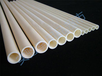 High temperature material atmosphere furnace sintered corundum tube Corundum tube Two round length 120cm corundum tube