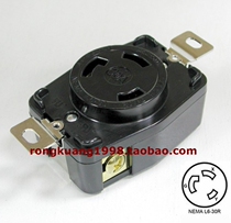 JT-630LR NEMA L6-30R American standard anti-falling socket UL certification lead hanging type wiring socket