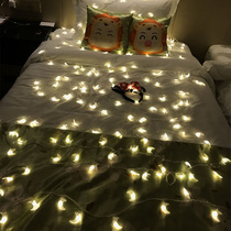 Led small light bulb Bedroom girls room Decorative Lights Stars Festoon Lights of the Star Net Red Hung Lights